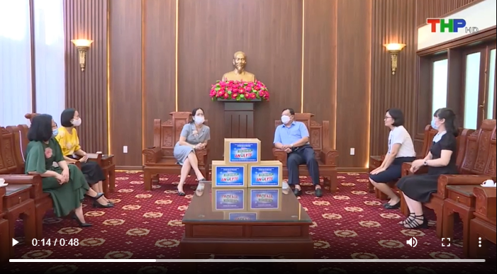 Sở Khoa học và Công nghệ tặng dung dịch sát khuẩn Anolyte góp phần chung tay phòng chống Covid-19